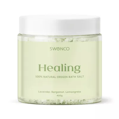 Swonco Healing 100% Natural Origin Bath Salt (Sól do kąpieli)