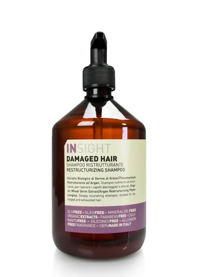 Insight Damaged Hair, Restructurizing Shampoo (Szampon odbudowujący do włosów zniszczonych)