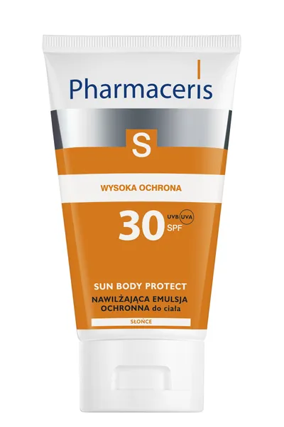 Pharmaceris S, Sun Body Protect, Nawilżająca emulsja ochronna do ciała SPF 30