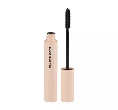 Inglot All Eye Want, Waterproof Mascara (Wodoodporny tusz do rzęs)