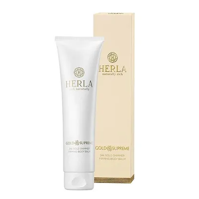 Herla Gold Supreme, 24 K Gold Shimmer Firming Body Balm (Rozświetlający balsam do ciała)