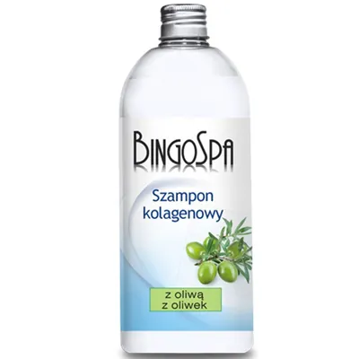 BingoSpa Kolagenowy szampon z oliwą z oliwek