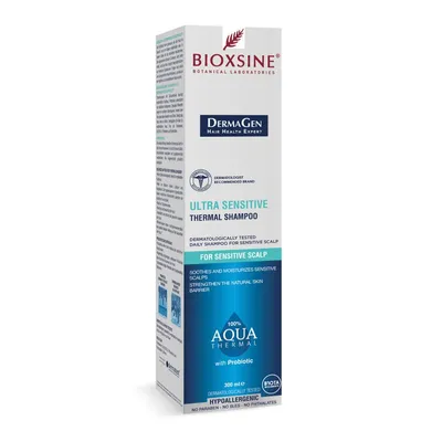 Bioxsine DermaGen, Ultra Sensitive Thermal Shampoo for Sensitive Scalp (Szampon dla skóry wrażliwej)