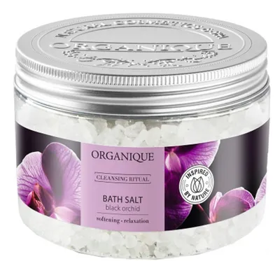 Organique Cleansing Ritual Bath Salt Black Orchid (Sól do kąpieli  `Czarna orchidea`)