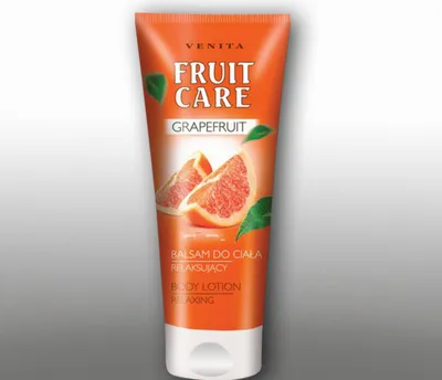 Venita Fruit Care, Relaksujący balsam do ciała o zapachu grapefruitowym
