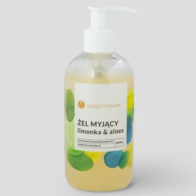 Opcja Natura Żel myjący `Limonka i aloes`