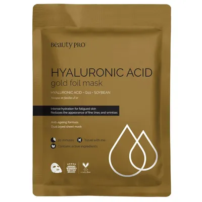 BeautyPro Thermotherapy Warming Gold Foil Mask (Mask złota maska rozgrzewająca)