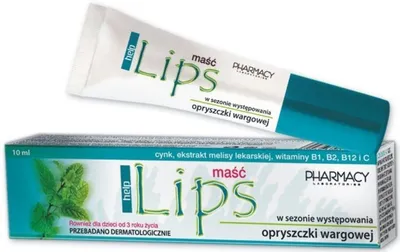 Pharmacy Laboratories Help Lips, Maść na opryszczkę.