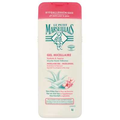 Le Petit Marseillais Gel Micellaire Seve d'Aloe Vera et Fleur de Pommier (Micelarny żel pod prysznic `Aloes & kwiat jabłoni`)