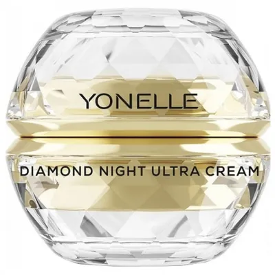 Yonelle Diamond Night Ultra Cream (Diamentowy ultra krem na noc na twarz i usta)