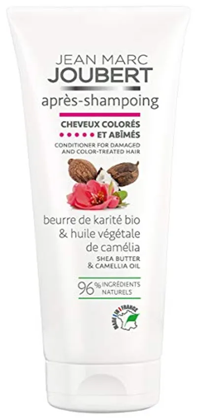 Jean Marc Joubert Apres-shampoing Cheveux Colores et Abimes Beurre de Karite Bio & Huile Vegetale de Camelia (Odżywka do włosów farbowanych i zniszczonych `Masło shea bio i olej roślinny z kamelii`)