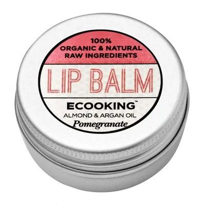 Ecooking Almond & Argan Oil Lip Balm (Balsam do ust z witaminą E i olejem arganowym (rózne rodzaje))