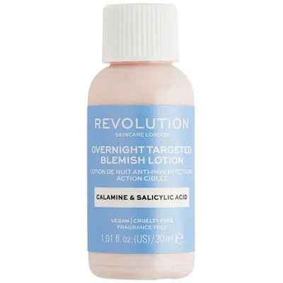 Revolution Skincare Overnight Targeted Blemish Lotion (Płyn na niedoskonałości)