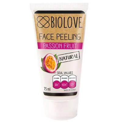 Biolove Passion Fruit, Face Peeling (Peeling do twarzy 'Marakuja')