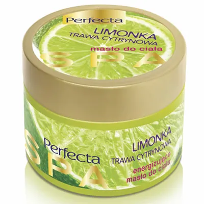 Perfecta SPA, Masło do ciała energizujące 'Limonka i trawa cytrynowa'