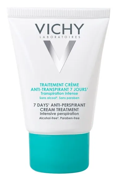 Vichy 7 Days Anti-transpirant Cream Treatment (Kremowy antyperspirant do wszystkich rodzajów skóry)