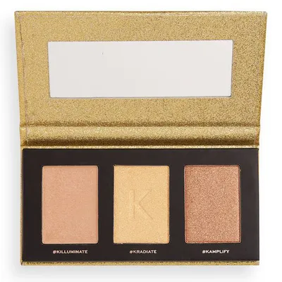 Revolution Beauty (Makeup Revolution) Makeup Revolution x Kitulec, Highlighter Palette #GlowKitulca (Zestaw 2 palet rozświetlaczy)