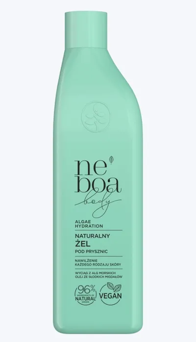 Neboa Body, Algae Hydration Shower Gel (Naturalny żel pod prysznic `Nawilżenie każdego rodzaju skóry`)
