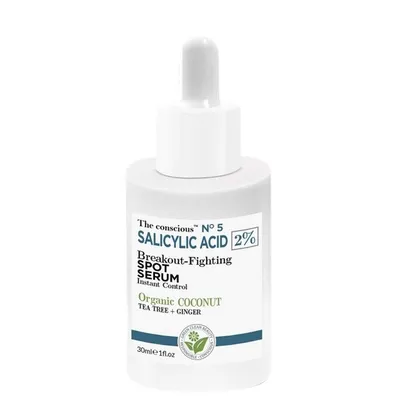 Biovene Barcelona The Conscious No 5 Salicylic Acid Breakout Fighting Spot Serum (Serum przeciw niedoskonałościom z kwasem salicylowym 2%)