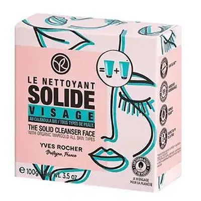 Yves Rocher Le Nettoyant Solide Visage au Calendula Bio (Kostka do mycia twarzy z nagietkiem)