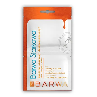 Barwa Siarkowa, Peeling siarkowy drobnoziarnisty