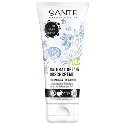 Sante Naturkosmetik Natural Dreams, Duschcreme Vanille & Kokosol (Krem pod prysznic `Wanilia i kokos`)