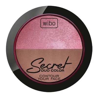 Wibo Secret Duo Color 2 (Wypiekany puder z różem)