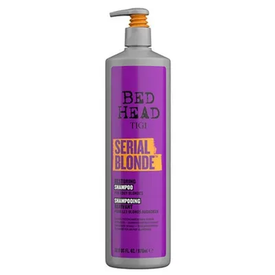 Tigi Bed Head, Serial Blonde Restoring Shampoo (Szampon do włosów farbowanych i włosów blond)