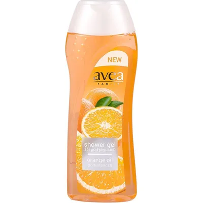 Avea Family, Orange Oil Shower Gel (Żel pod prysznic `Pomarańcza`)