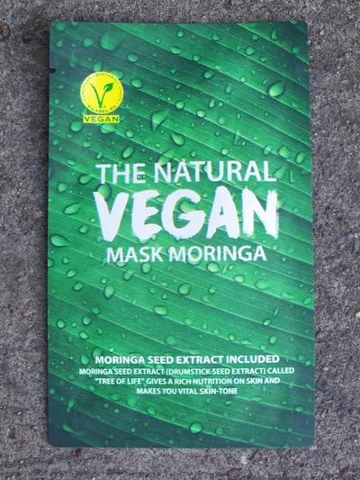 CNF Cosmetics She's Lab The Natural Vegan Mask Moringa (Maseczka wegańska z moringą)