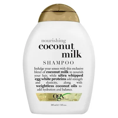 Organix Coconut Milk, Shampoo (Odżywczy szampon z mleczkiem kokosowym)