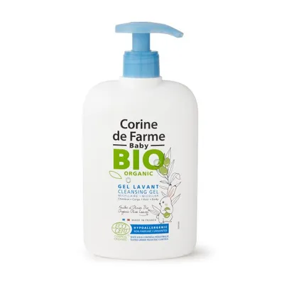 Corine de Farme Baby BIO Organi,  Żel micelarny do włosów i ciała 2w1
