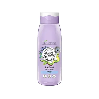 Bielenda Vegan Smoothie, Regenerujący balsam do ciała `Borówka + kiwi`