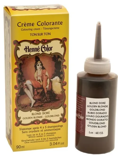 NJD Cosmetics Henne Color Blond Dore (Henna w proszku złoty blond)