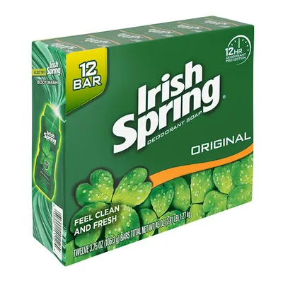 Irish Spring Deodorant Bath Bar Original (Mydło toaletowe w kostce)