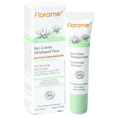 Florame Hydratation, Gel-Creme Defatigant Yeux (Odżywczy krem - żel pod oczy)