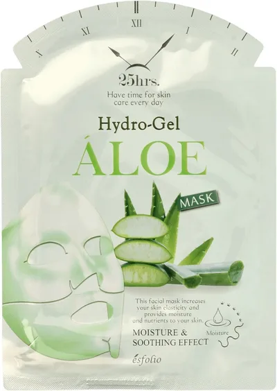 Esfolio Hydro-gel Aloe Mask (Nawiżająco- łagodząca hydrożelowa maska z ekstraktem z aloesu)