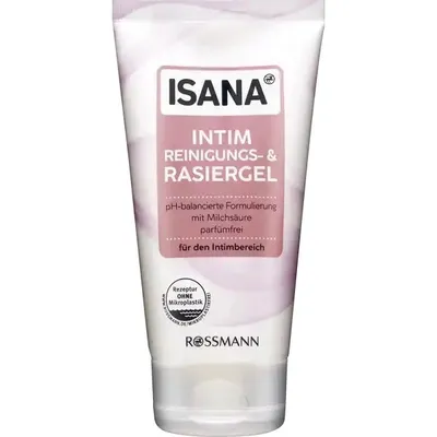 Isana Intim Reinigungs -& Rasiergel (Żel do golenia miejsc intymnych)