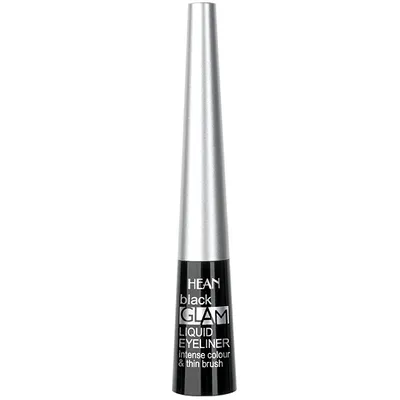 Hean Glam Black, Liquid Eyeliner (Eyeliner w pędzelku)
