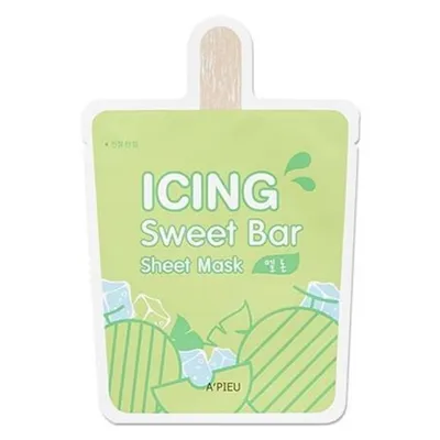 A'pieu Icing Sweet Bar, Sheet Mask `Melon` (Odżywczo - kojąca maseczka)