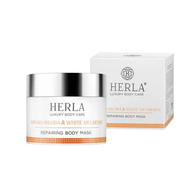 Herla Gingko Biloba & White Mulberry Repairing Body Mask (Regenerująca maska do ciała `Miłorząb japoński i morwa biała`)