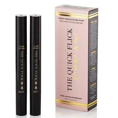 The Quick Flick Perfect Wings Eyeliner Stamp with a Felt Tip Eyeliner Pen (Eyeliner w pieczątce do perfekcyjnych kresek)