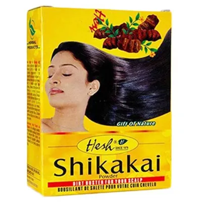 Hesh Pharma Shikakai (Naturalny szampon do włosów w pudrze)