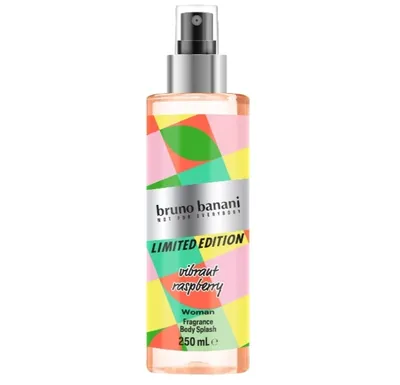 Bruno Banani Summer Limited Edition 2023  Vibrant Raspberry Fragrance Body Splash (Mgiełka  zapachowa do ciała)