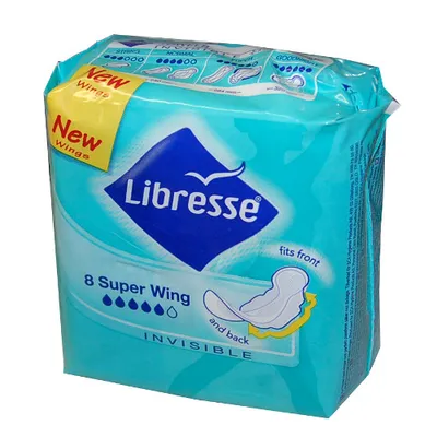 Libresse Invisible Super Wing, Podpaski higieniczne