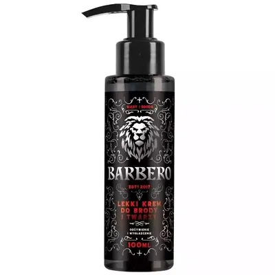 Barbero Lekki krem do brody i twarzy