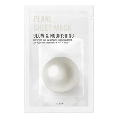 Eunyul Pearl Sheet Mask (Rozjaśniająco-odżywiająca maseczka w płachcie z perłami)
