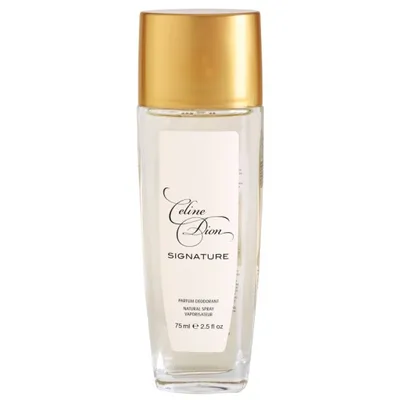 Celine Dion Signature, Parfum Deodorant Natural Spray (Dezodorant perfumowany z atomizerem)
