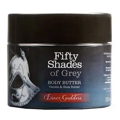 Fifty Shades of Grey Inner Goddess Body butter (Aksamitne masło do ciała z wanilią i masłem shea, edycja limitowana)