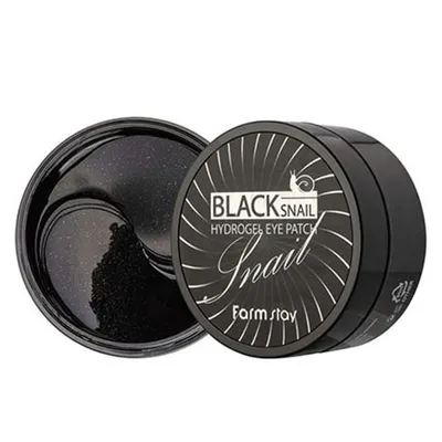 FarmStay Black Snail Hydrogel Eye Patch (Płatki pod oczy)